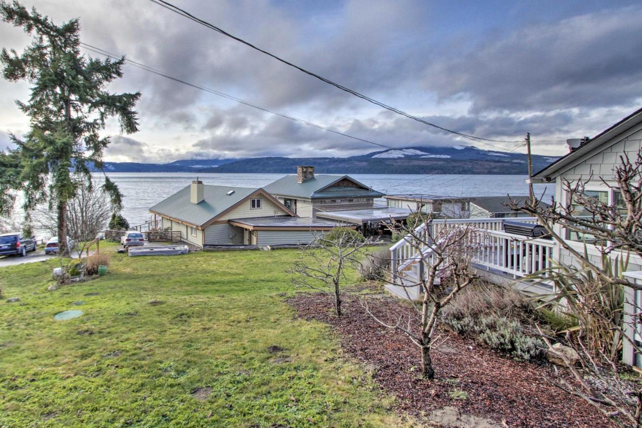 Idyllic Waterfront Cottage With Beach And Sunset Views Порт-Таунсенд Экстерьер фото